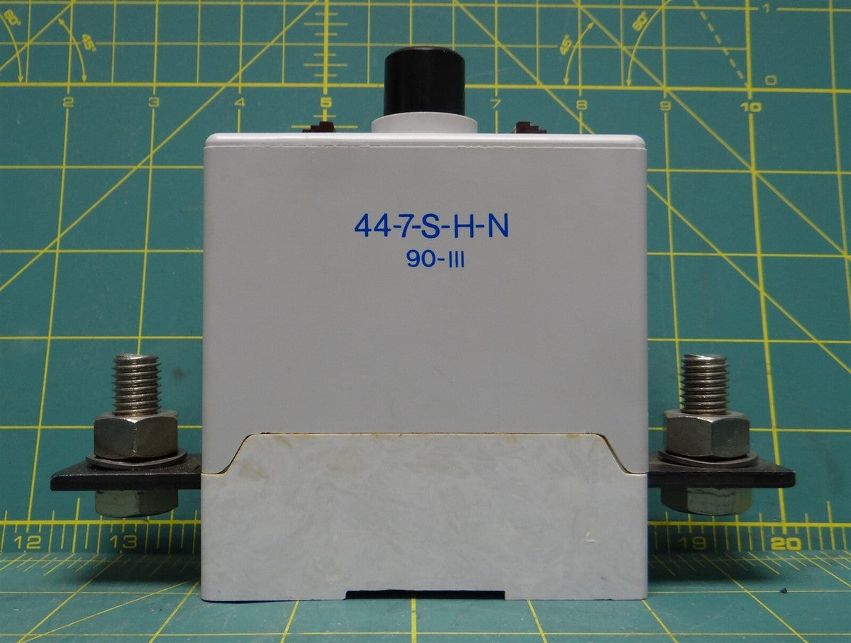 Oakland Industries LTD DBA E-T-A Circuit Breaker 44-7-S-H-N 160AMP