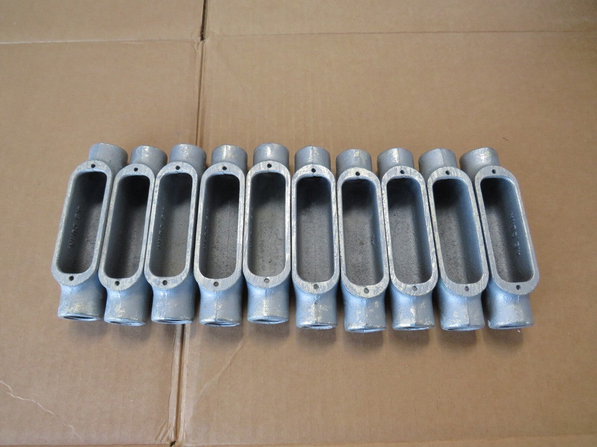APPLETON UNILET CONDUIT OUTLET 1/2" C FORM 35 LOT OF 10 CASE