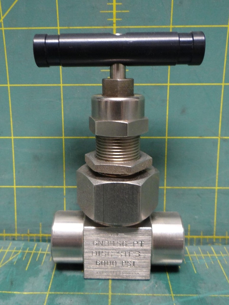 Whitey SS-6NBMS6-PT 316 Stainless Steel Disc STE3 , 6000 PSI, 3/8" Tube Fitting