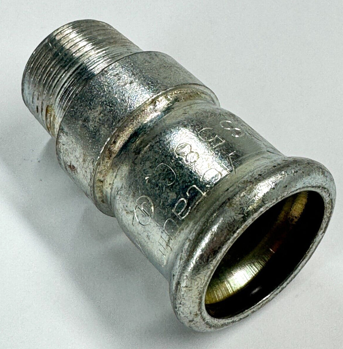 Victaulic 3/4" Style S-580 Press-Fit Adapter Fitting (Press X Male NPT) Plated