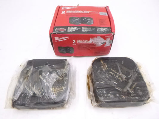 2 Pack Milwaukee Single Channel Combination Strut Shearing Dies 7/8" & 1-5/8"