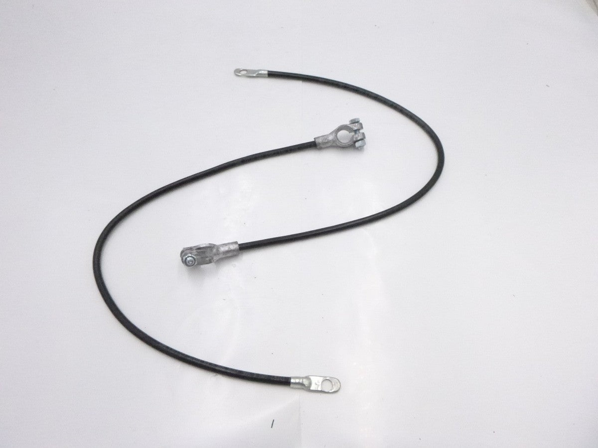 1 Pair Standard Ignition Battery Cable 6 Gauge 24 Inch Black Negative