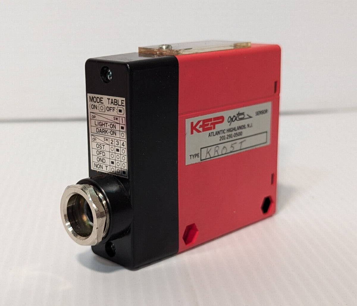 KEP type KR05T Electronic Counter, Opto Sensor, 5710, Made in USA