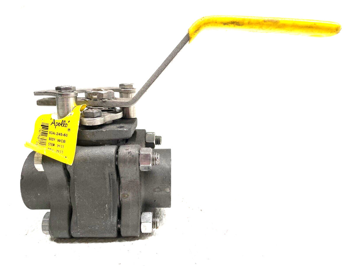 Ball Valve APOLLO 83A-245-60 1" Class 1500 Full Port Socket Weld Ends CSxSS Trim