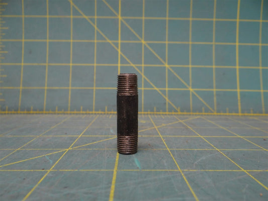 1/8" x 1 1/2" Pipe Fitting Nipple MNPT Steel Tapered Threaded Schedule 40 Welded