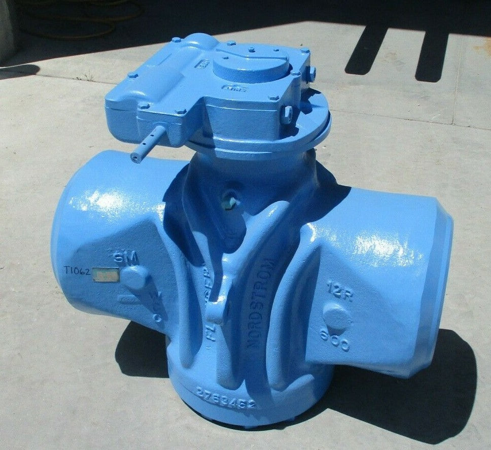 NORDSTROM H 2249-1/2 Dynamic Balance 12" R Class 600 BE Lubricated Plug Valve  