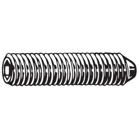 Zoro Select M07800.160.0025 Set Screw,St,M16 X 2Mm,Cone,25Mm,Pk25