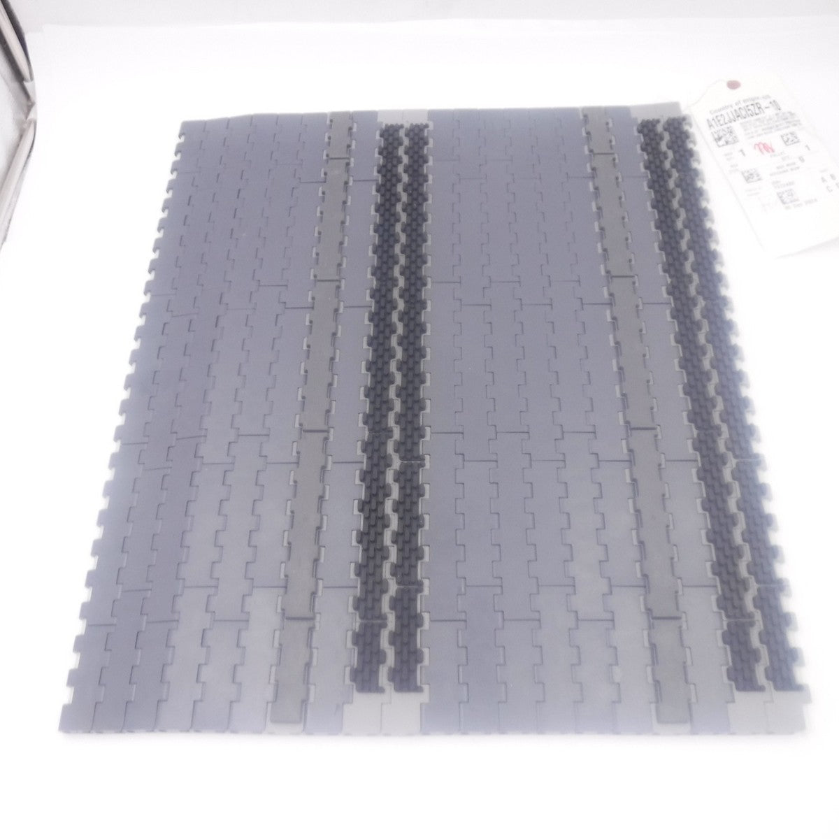 Intralox Series 1400 Belt 24"x 1.68' Flat Top Grey Acetal With Oval Friction Top
