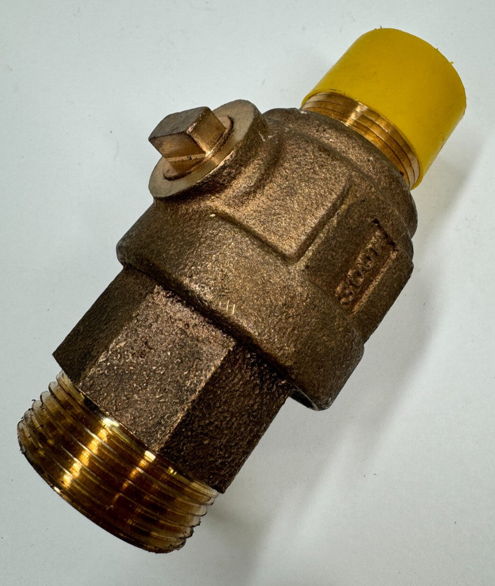 1" Ball Corp Valve Bronze, Lead Free, A.Y. McDONALD