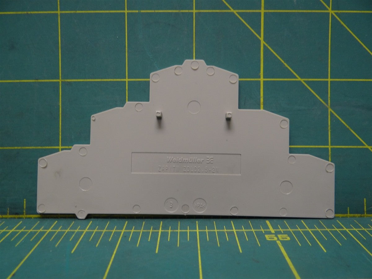 Weidmuller ZAP/TW ZDLD2.5-2N Terminal Block End Plate Rail Partition 1782340000
