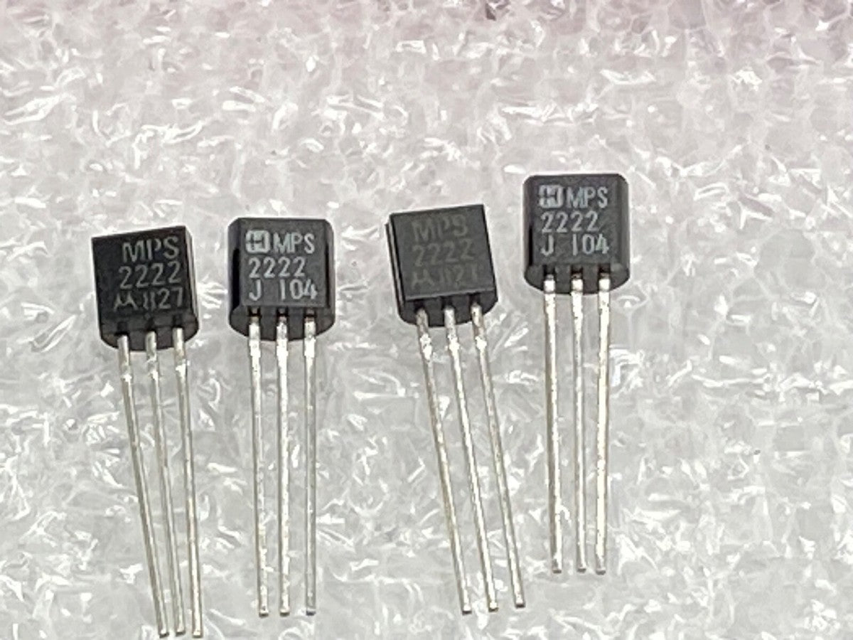 2N2222 pack of 4, NPN transistors silicon general purpose