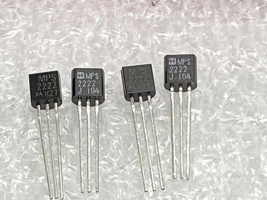 2N2222 pack of 4, NPN transistors silicon general purpose