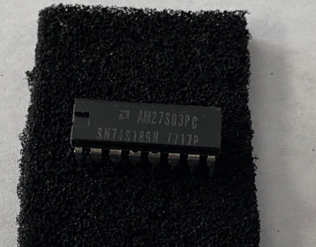 AMD SN74LS189N 64-bit (16x4) bipolar RAM Integrated Circuit
