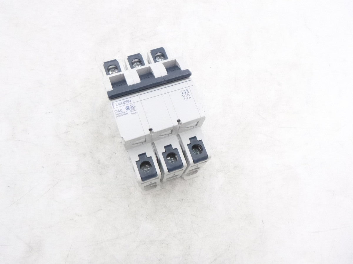 Altech Doepke D40 V-EA Series 3 Pole 40A UL 508 Circuit Breaker