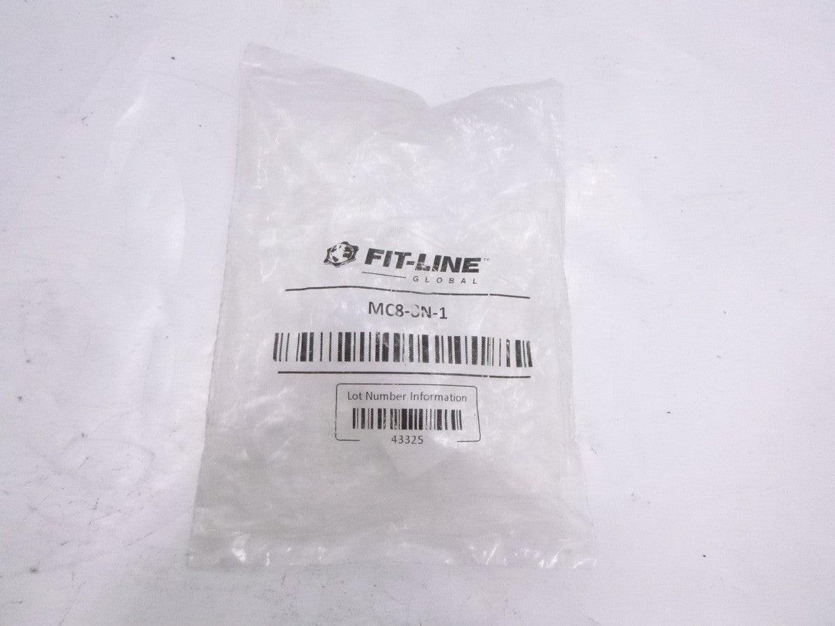 Fit-Line Global MALE CONNECTOR 1/2″F X 1/2″MNPT PFA BODY W/ PVDF NUT MC8-8N-1