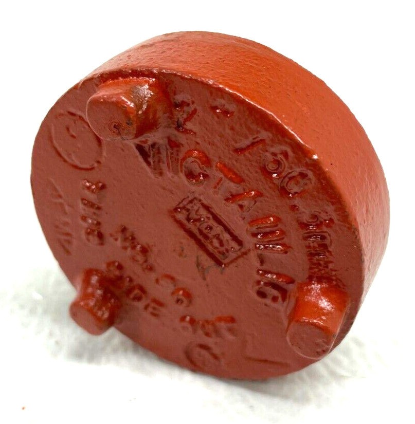 Victaulic Style 60 Cap 2" Grooved End Pipe Fitting | Fits Steel Pipe Size