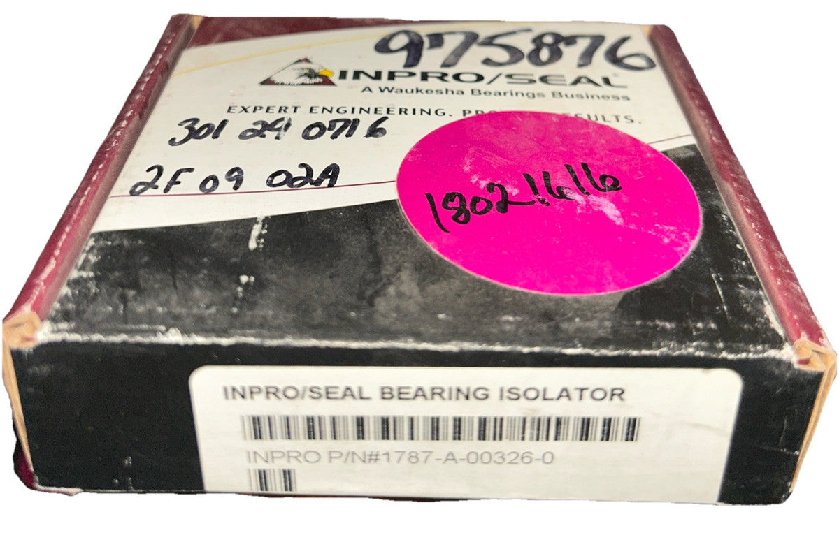 INPRO/SEAL 1787-A-00326-0 Inpro/Seal Bearing Isolator, Shaft 2.559.      Q9