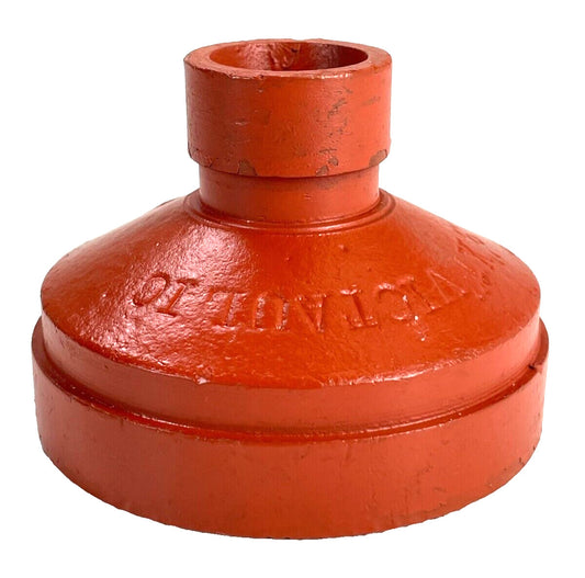 3" x 1" Victaulic Concentric Reducer Grooved End Pipe Fitting (Pipe Size)