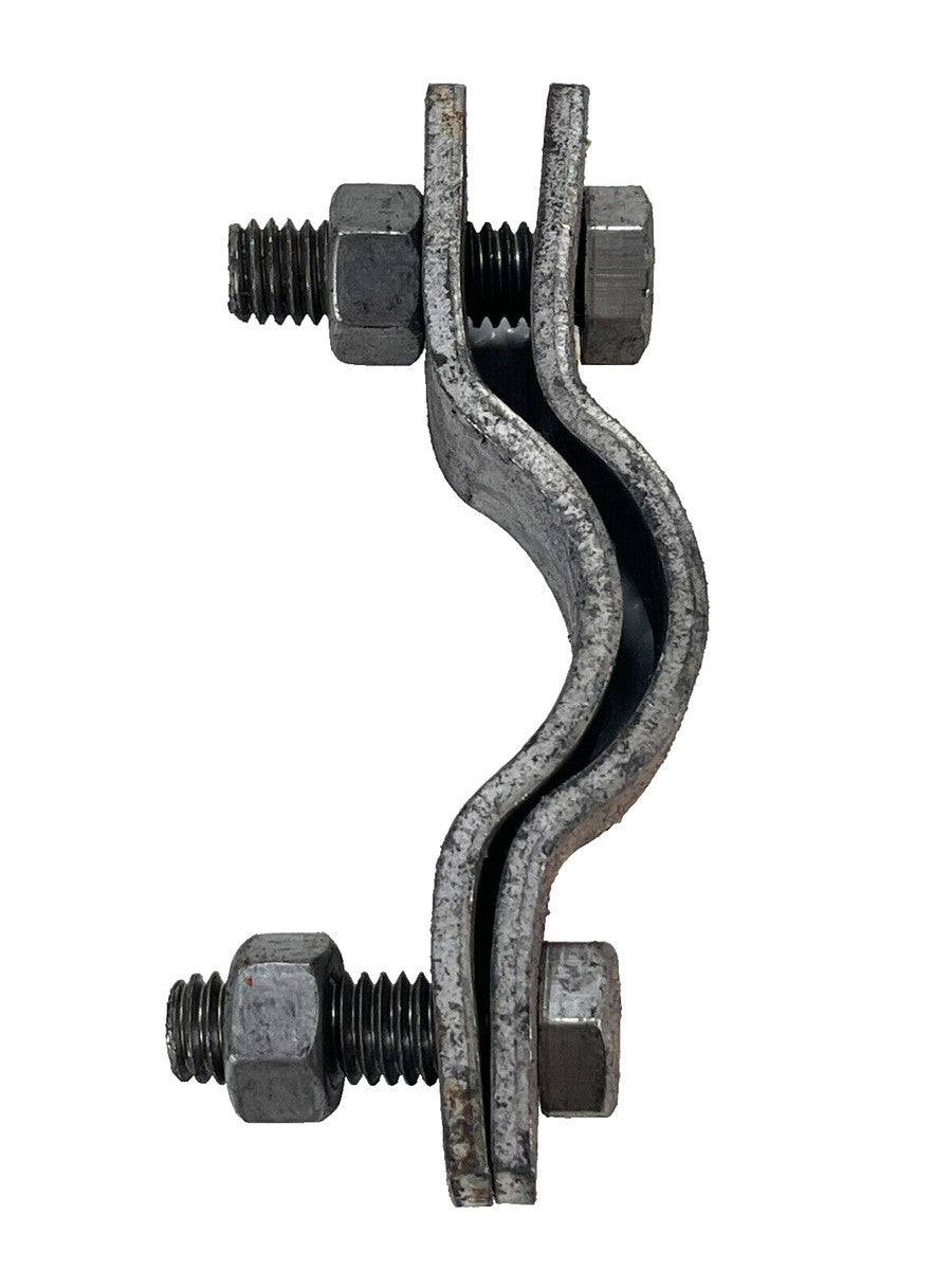 PHD 520 Standard Pipe Clamp 1" IPS (1.315) 2-Bolt, Plain Steel, 5/8" Bolts *USA*