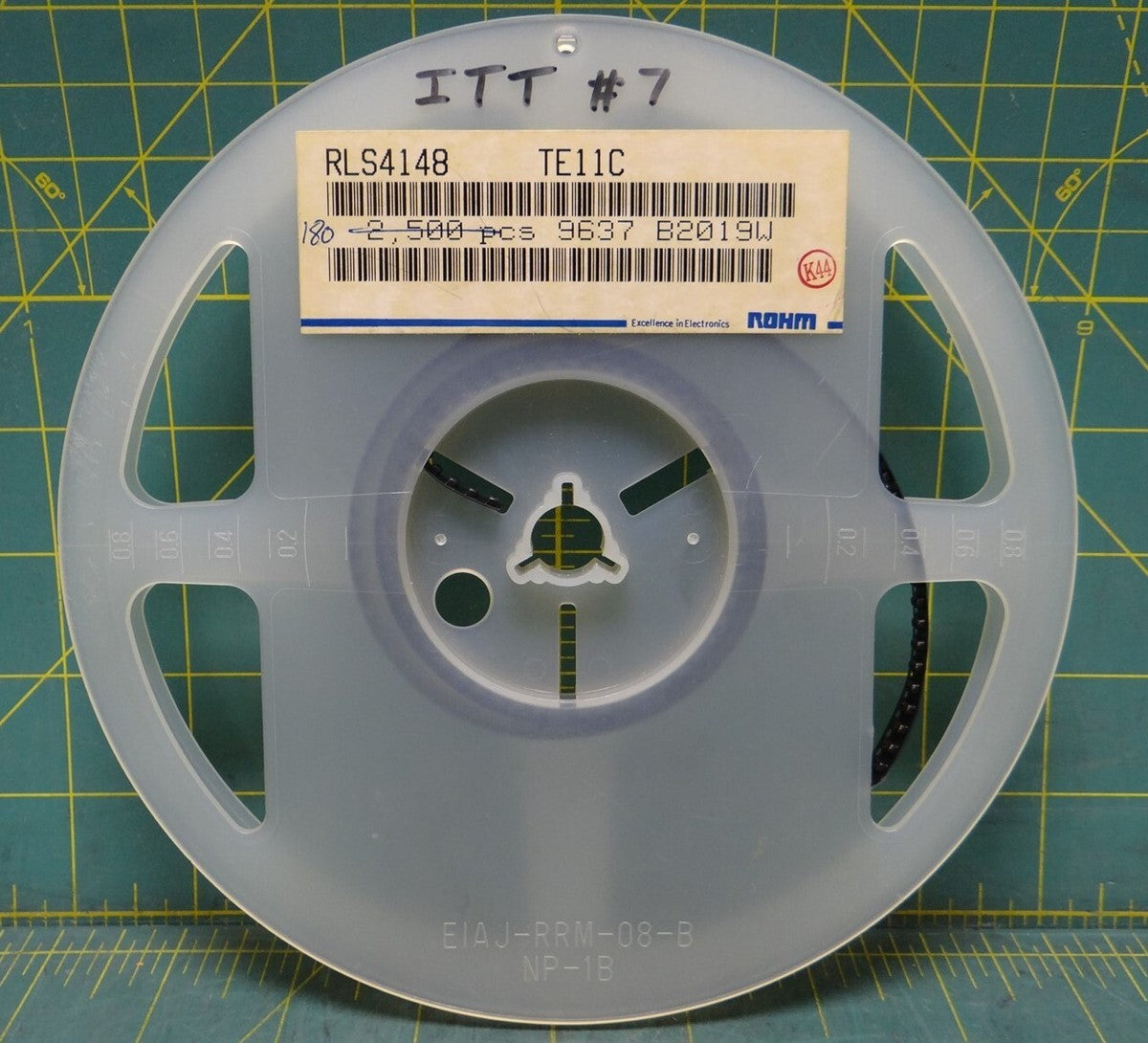 125 Piece ROHM RLS4148TE11C High-Speed Switching Rectifier Diode, 100 Volt