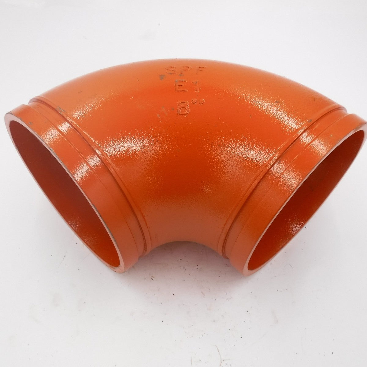 SPF Anvil E-1 8"Nominal Grooved End 90° Ductile Iron Elbow E1G-0800