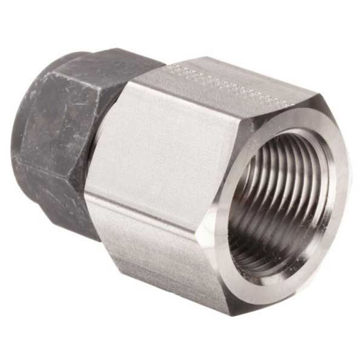 Parker CPI 3-2 GBZ-SS Female Connector, 3/16" Comp. X 1/8" Female NPT (Lot of 2)