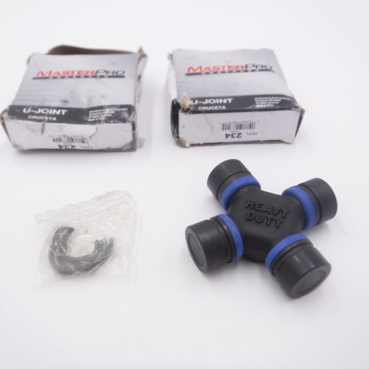 2 Pack MasterPro U-Joint 234 for 1987-1990 Cadillac Brougham d'Elegance