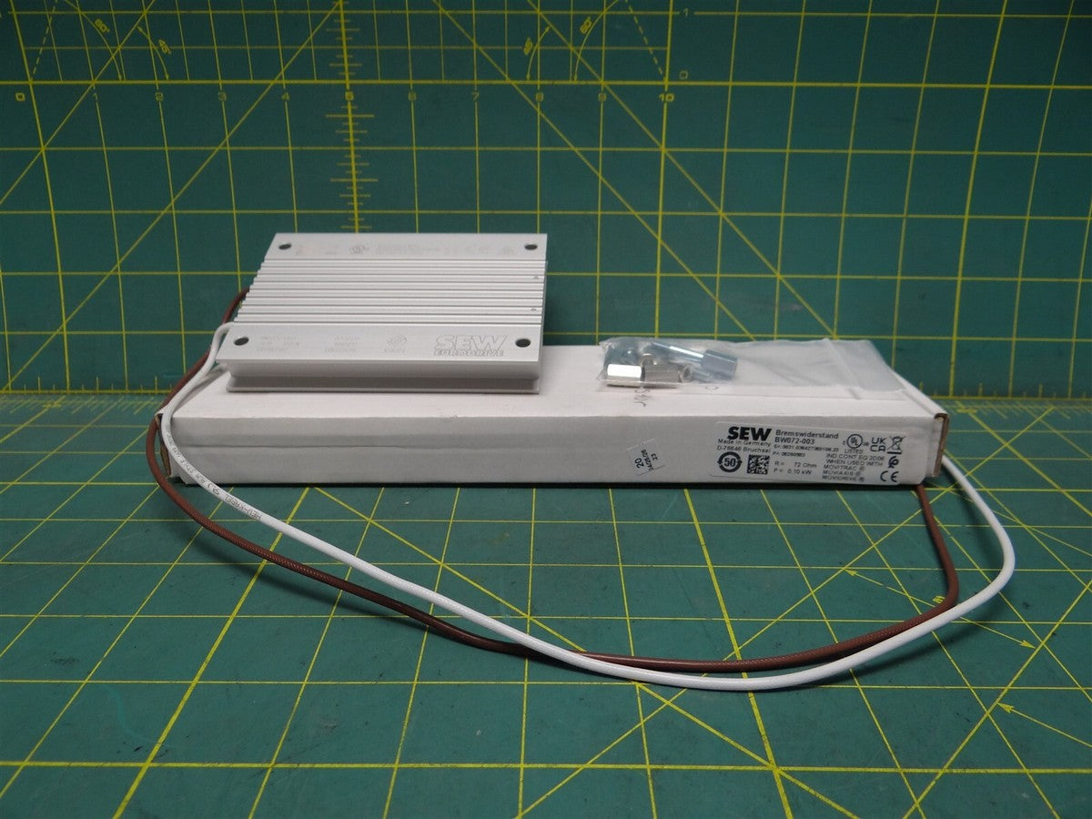 SEW Eurodrive Brake Resistor BW-072-003 08260583 72 Ohm 250 W 1 Mounting Pos