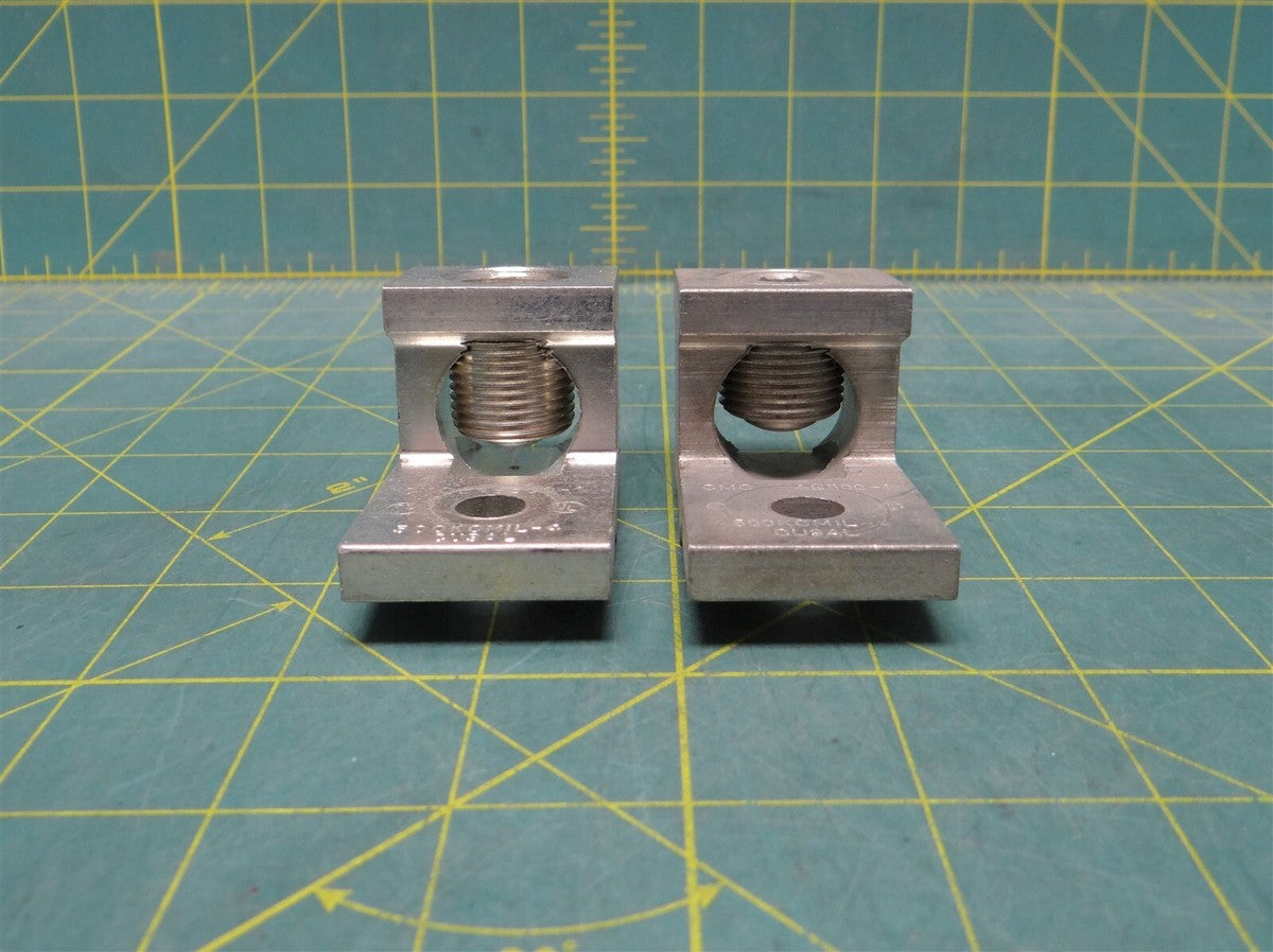 2 Pc CMC AB500-1 Aluminum Terminal Lug 500KCMIL-4 CU9AL