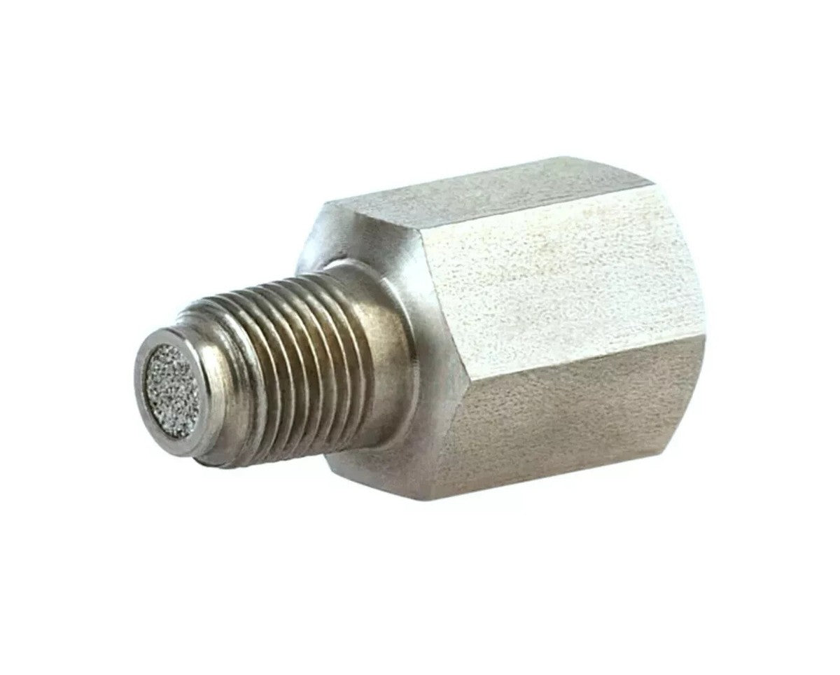 CHEMQUIP 50S-G Element Pressure Snubber 1/2" Male x Female NPT Stainless Steel