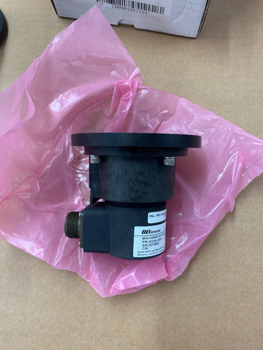 BEI INDUSTRIAL ENCODERS 01039-3235 SENSOR, MOD H20EB-25-F12-SS-200-AC-28V/V-SM14