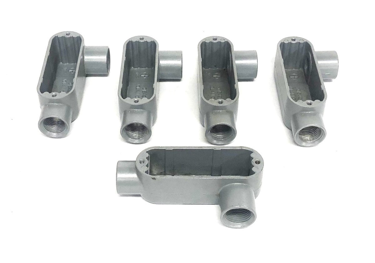 Killark OLL-1 Conduit Outlet Body Vol. 4.1 CU.IN 0154980 [Lot of 5] NOS