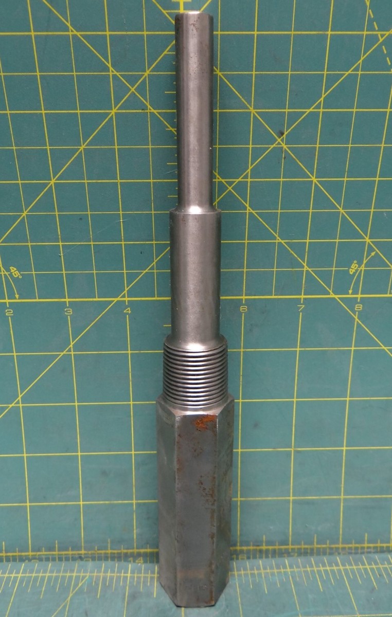 Weksler Steel Stepped Thermowell L3S9 3/4" MNPT x 1/2" FNPT x 4-1/2" Insertion