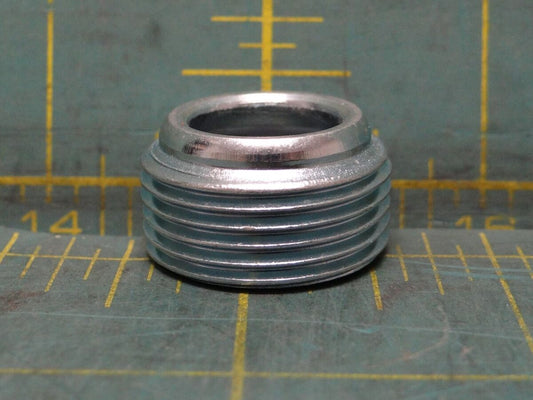 1 in. x 3/4 in. Rigid Reducing Bushing Reducer Fittings Zinc Plated Steel