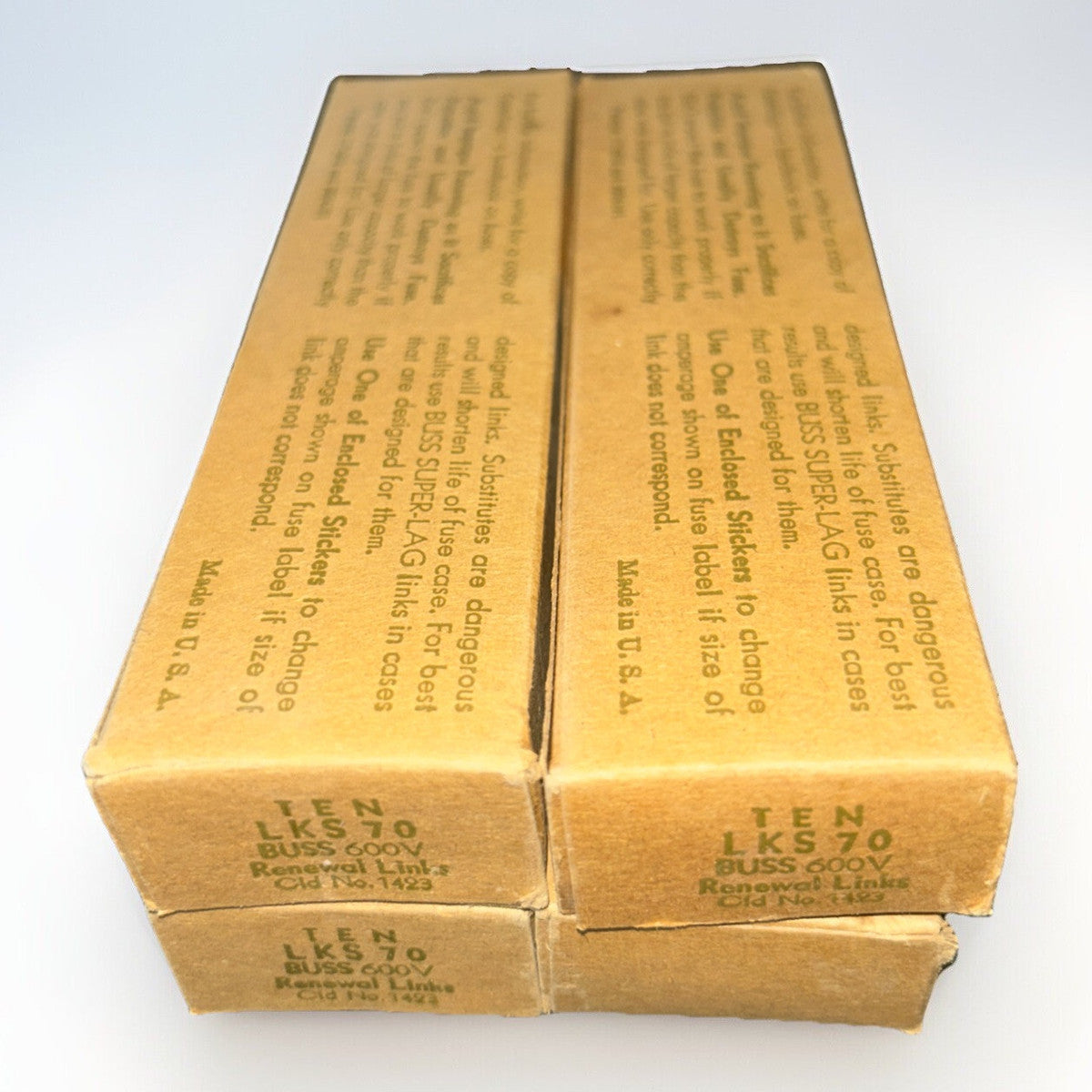 *QTY 4* Buss LKS 70 600V Super lag Renewal Links Box Of 10 *FREE SHIPPING*    Z2