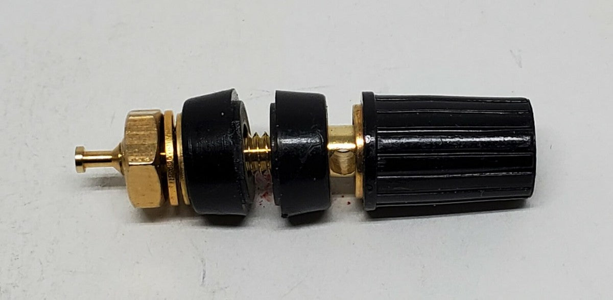 Lot of 4 -Mueller - BU-P3770-0 - Deluxe 5-Way Binding Post Gold Plated Tellurium