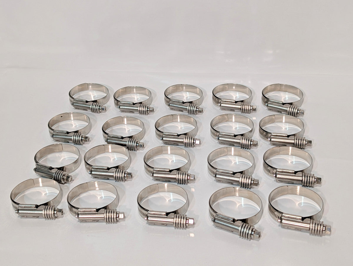 Lot of 97: KGZ-45 Heavy Duty Gasket Clamps, 45mm-66mm, KGZ45, 306080000039