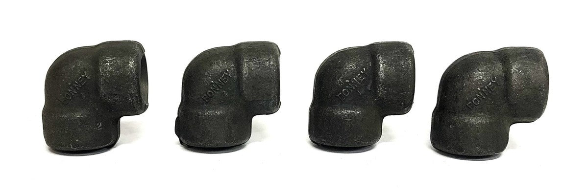 Bonney Forged 90 Degree 3/8 Inch Elbow Fitting N8881 [Lot of 4] NOS