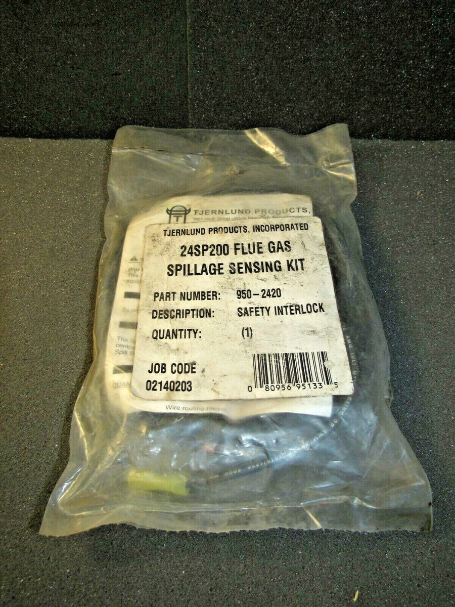 TJERNLUND 24SP200 FLUE GAS SPILLAGE KIT