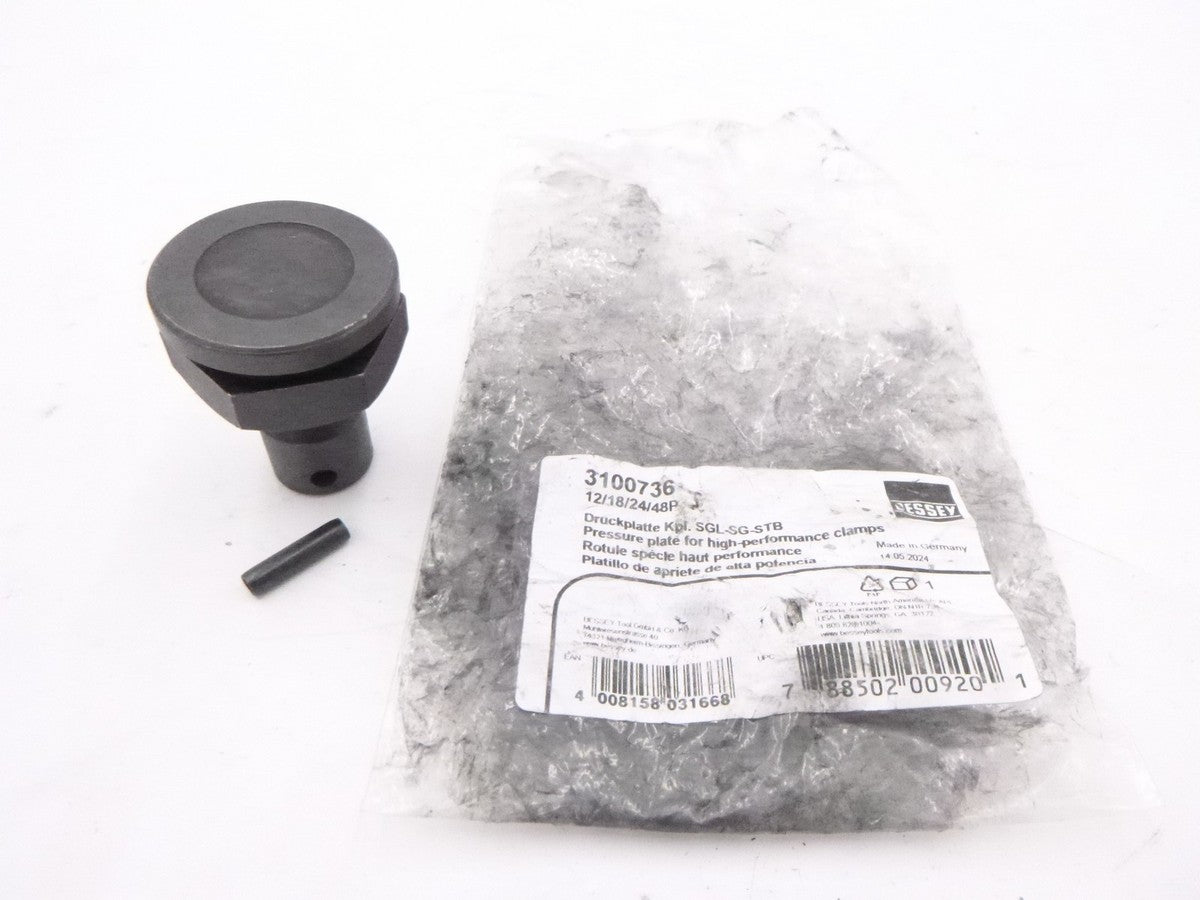 Bessey 3100736 Round Replacement Clamp Morpad Swivel fits Bessey 1200