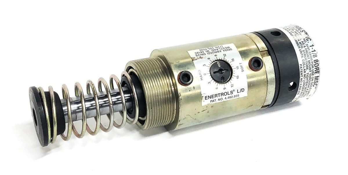 Enertrols Industrial Shock Absorber W/ Mounting Collar SALD11/8X2P (384271) NOS