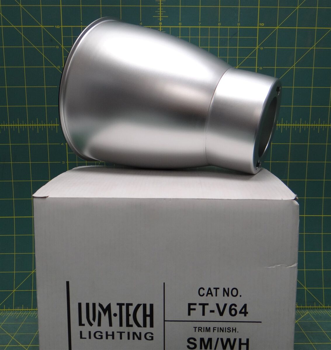 Lum-Tech Lighting FT-V64 Specular Open Reflector 6.5" Diameter w/out Trim Ring