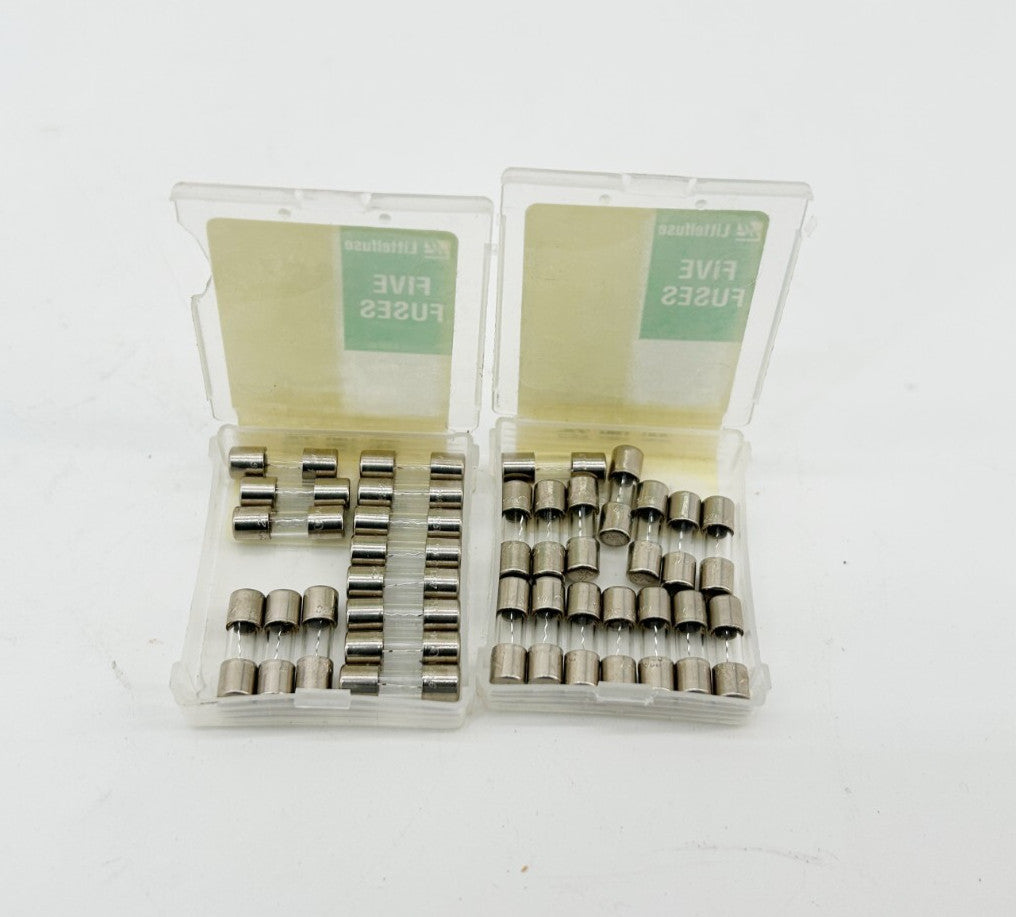 Lot of 29 Littelfuse 2AG 10A 225 Glass Fuse 10A