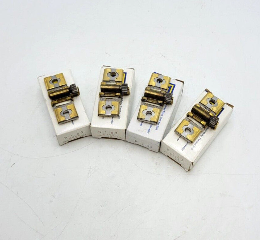 4Pc Set Square D B1.03 Overload Relay Thermal Unit Heater Element 0.74-0.81 Amp