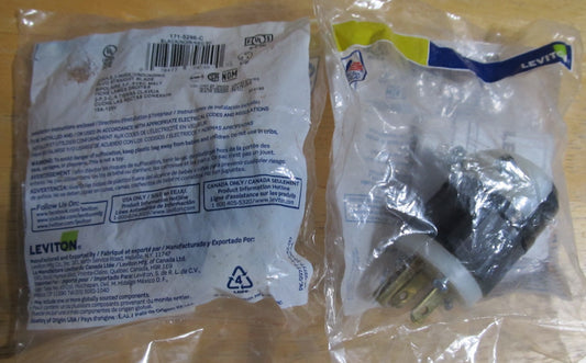 "LOT OF 4" LEVITON 171-5266-C 125V 15A