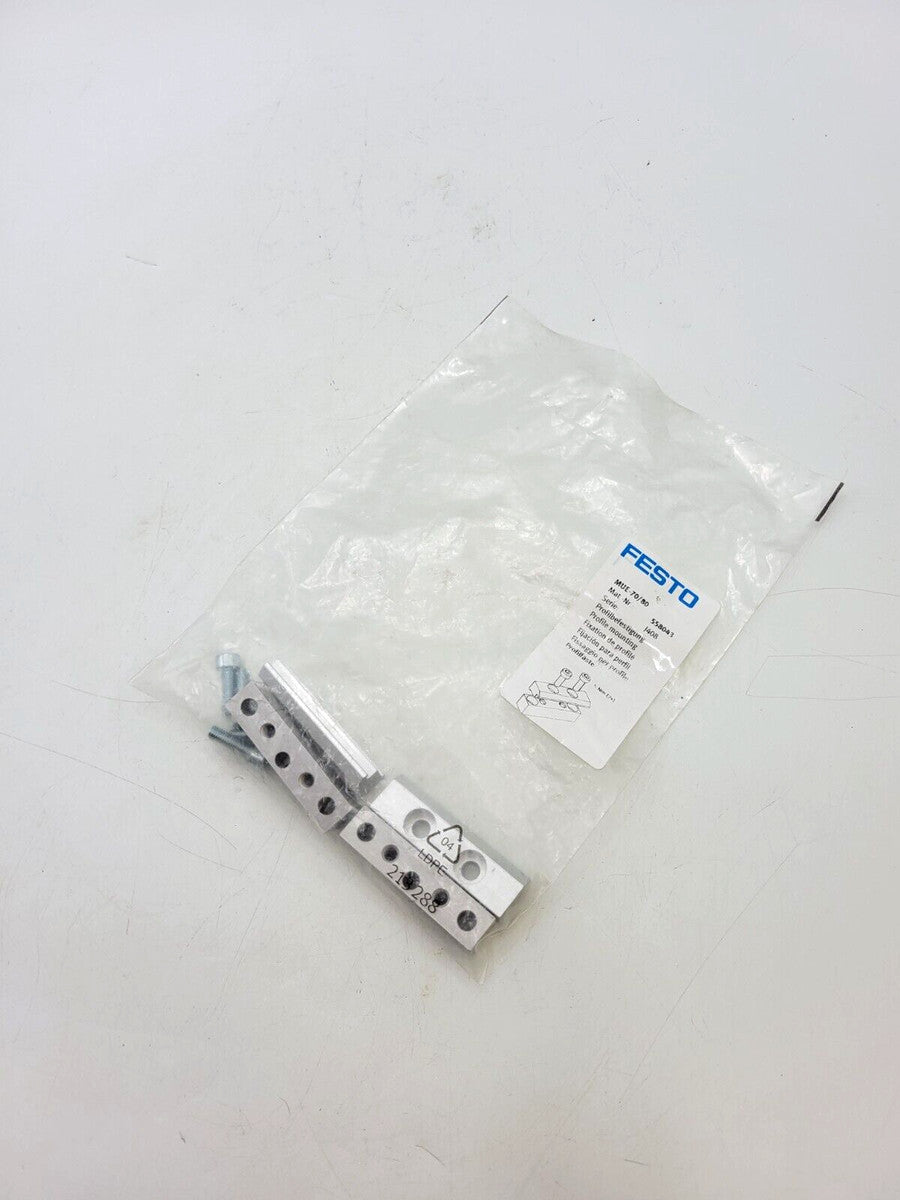 Festo MUE-70/80 Profile Mounting Low Corrosion Stress for EGC-TB-KF Belt Axes