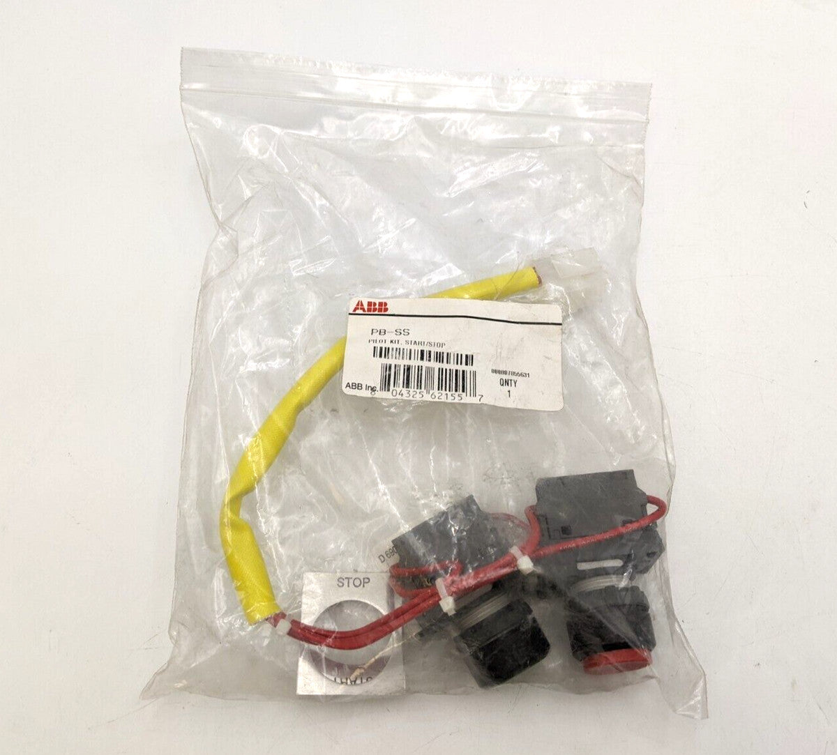 ABB PB-SS Pilot Device Kit Red Green Start Stop Push Button Control PBSS NOS