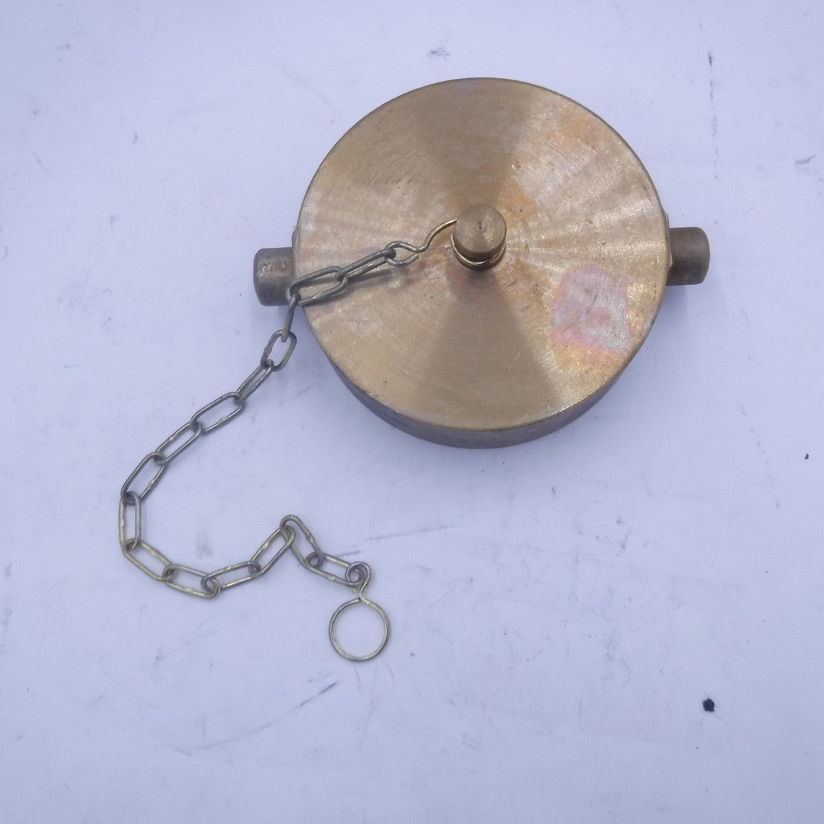 Giacomini 2-1/2" NST Female Forged Brass Cap And Chain A80Y011