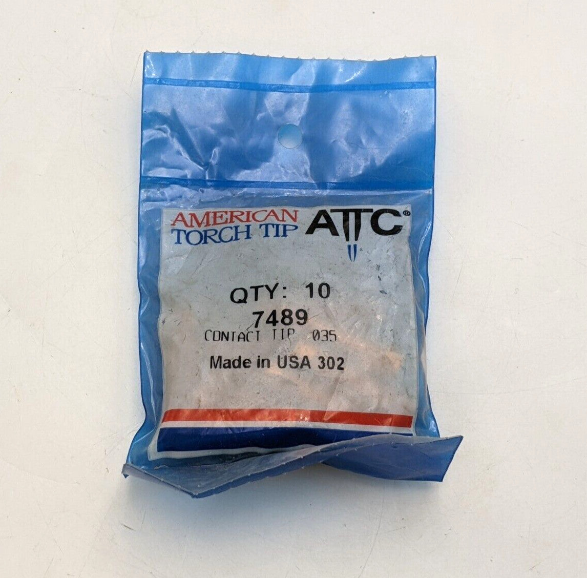 10PC American Torch Tip 7489 Contact Tip .035" Wire MIG Welding Equipment ATTC