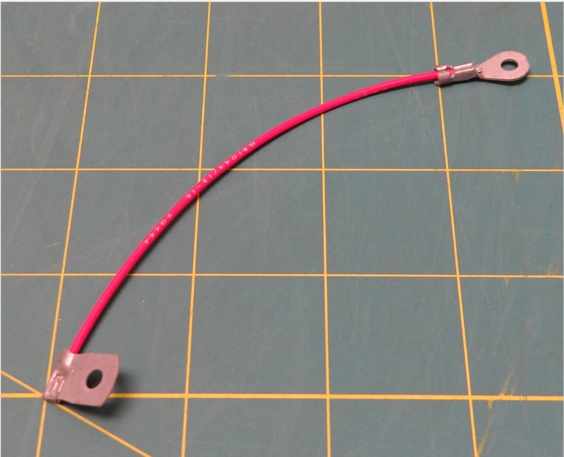 Prest-o-lite Electrical Lead for HEMMT Trucks, Steel 79029 NSN 5995-01-082-8605